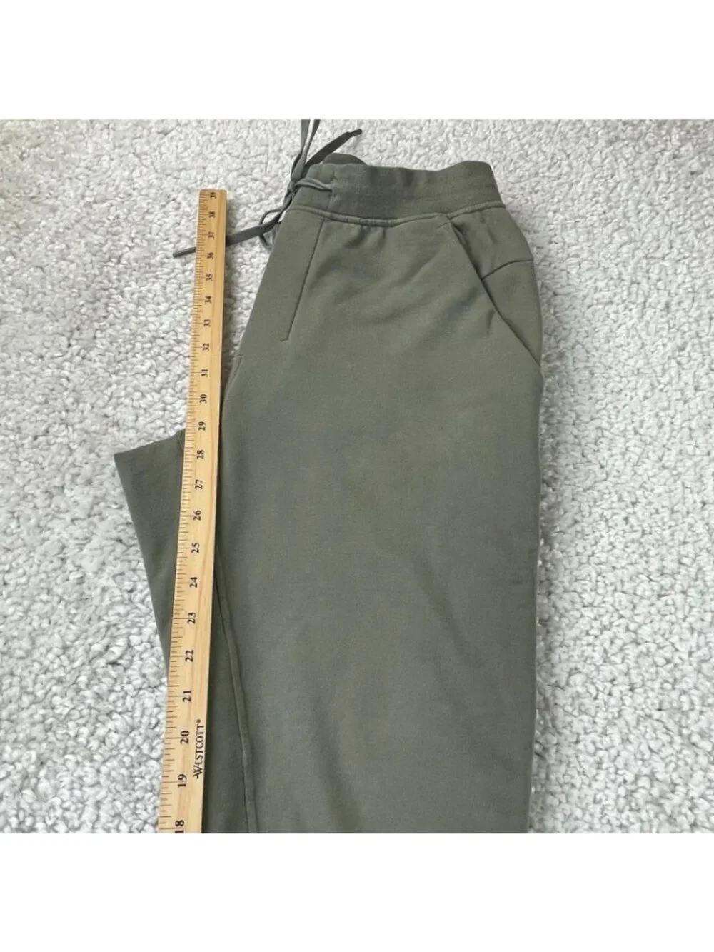 Lululemon City Sweat Jogger Pants Sage Green Womens Medium